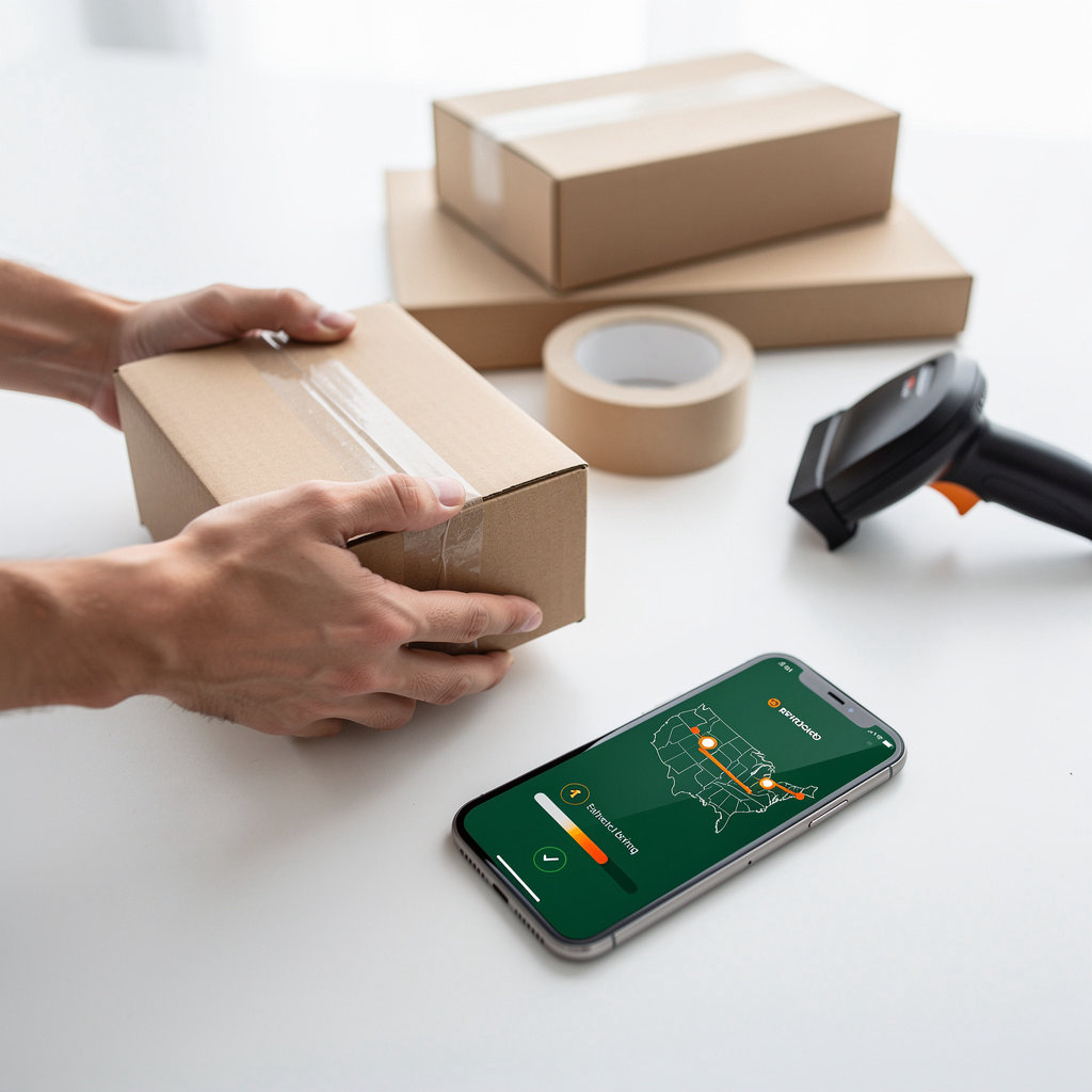 Fed Logistics team managing package delivery with real-time tracking visibility